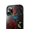 thumbnail image 3 of iPhone Tough Case - Rose Stained Glass Flower Beauty Beast Lovely Romance, 3 of 6