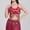Hot Pink, variant on Kctiaxy Womens Summer Tops with Built in Bra Spaghetti Strap Fringe Sparkly Tank Top Sleeveless V-Neck Belly Crop Blouse Dance Performance
