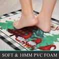thumbnail image 4 of Christmas Anti Fatigue Kitchen Rugs and Mats Set of 2, Non Slip Waterproof Kitchen Floor Rugs, Buffalo Plaid Comfort Standing Desk Mat for Kitchen,Floor,Office,Sink,Laundry, 4 of 6