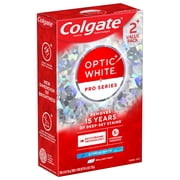 (2 pack) Colgate Optic White Pro Series Express White Toothpaste with 5% Hydrogen Peroxide, 2 Pack, 3.0 OZ