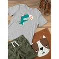 thumbnail image 3 of Cartoon Dino Rooarr T-Shirt Toddler -Image by Shutterstock,  5 Toddler, 3 of 4