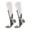 White, variant on MZXELPRJD No Show Socks Womens Men Compression Socks Calf Knee High Compression Stockings for Walking Running Nylon Unisex Hiking, White Crew Socks Pink S