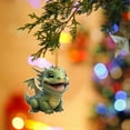 thumbnail image 2 of 2D Adorable Flying Dragon Baby Christmas Ornament - Acrylic Material, Unique Design, and Festive Decor, 2 of 6