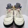 thumbnail image 4 of Ni-k-e Air Jordan 5 Retro International Flight Mens Sneakers Shoes Sz 12 White High Top, 4 of 6