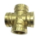 thumbnail image 5 of Conector Adaptador de rosca macho/hembra Cola Accesorios de tubería de latón DN15F 4 vías, 5 of 8