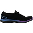 thumbnail image 3 of Skechers Women's Gratis-in Motion Fashion Sneaker, Black/Purple, 6.5 M US, 3 of 5