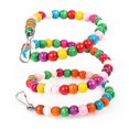 thumbnail image 4 of Large Bird Swing Toys, Big Parrots Chewing Natural Wood With Bells Toys, 4 of 5
