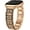 Rose Gold, variant on TOYOUTHS Compatible with Apple Watch Band for Women 42/41/40/38/44/45/46/49mm, Mosaic Style Stainless Steel Bracelet Strapfor iWatch Ultra Series 10 9 8 7 6 5 4 3 SE