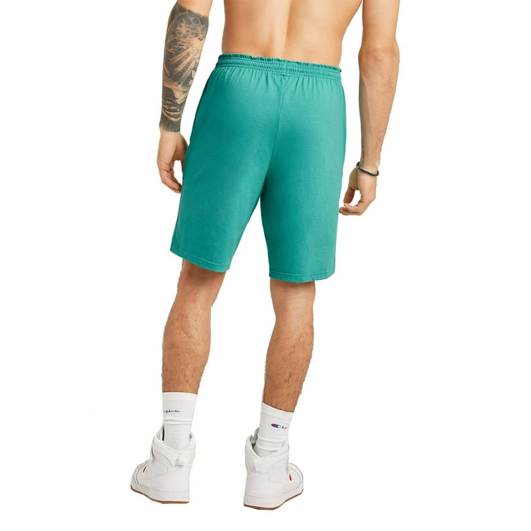 Champion Men s Authentic Cotton 9 Shorts with Pockets up to Size 4XL Walmart