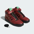 thumbnail image 2 of adidas Originals Mens FORUM MID MARVEL SHOES in Red, 2 of 6