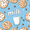 Milk and Cookies, variant on Yayeee Foldable Storage Basket for Shelves with Handles Waterproof Cloth Bins, Milk and Cookies