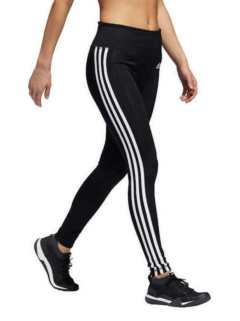 adidas Women's 3 Stripe Active Tights Large -