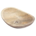 thumbnail image 3 of Stone Canoe Vessel Sink in Jurassic Onyx, 3 of 26