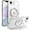 Clear, variant on KOMI [360° Rotatable Stand Magnetic Ring for iPhone 16e Case[Compatible with MagSafe][ Ultra-Clear Back] Military Drop Protection, Secure Grip, TPU Bumper Slim Cover with Kickstand- Clear