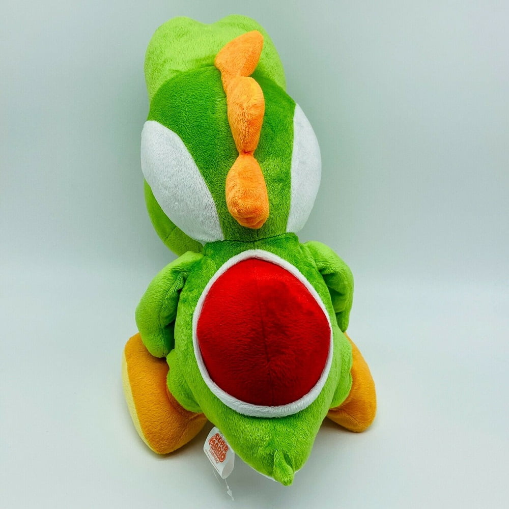 Nintendo Super Mario Bros Yoshi Plush Toy, Green, 16.5-inch Nintendo Super Mario Bros Yoshi Plush Toy, Green, 16.5-inch