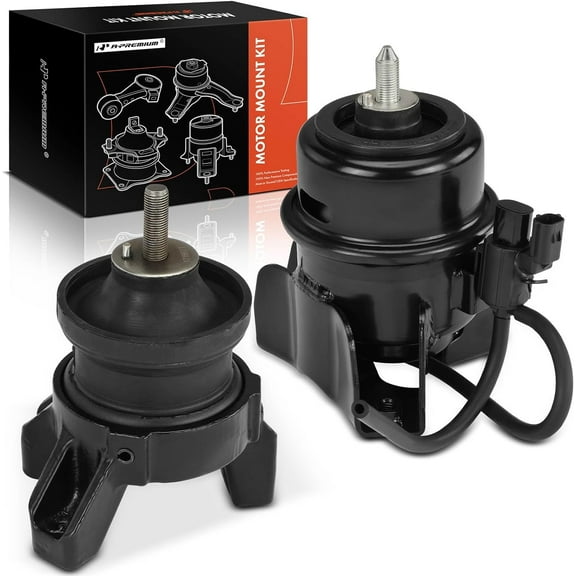 A-Premium Front and Rear Engine Motor Mount Kit Compatible with Hyundai Santa Fe 2007-2009, Veracruz 2007-2012, 2.7L 3.3L 3.8L, 2-PC Set, Replace# 219303J500