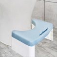 thumbnail image 3 of Toilet Foot Stool for Adults Poop Stool with Mobile Phone Slot, 3 of 5