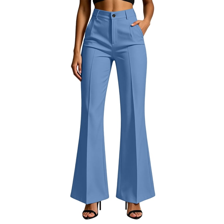 slim flare dress pants Freedom Flex Flare Dress Pants for Tall Women in Black 6 / Tall / Black