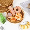 thumbnail image 3 of PENGXIANG Japanese Style Vegetable Bread Basket Eco-Friendly Organic Rattan Threads Basket for Kitchen Dining Room Cafe   Large, 3 of 6