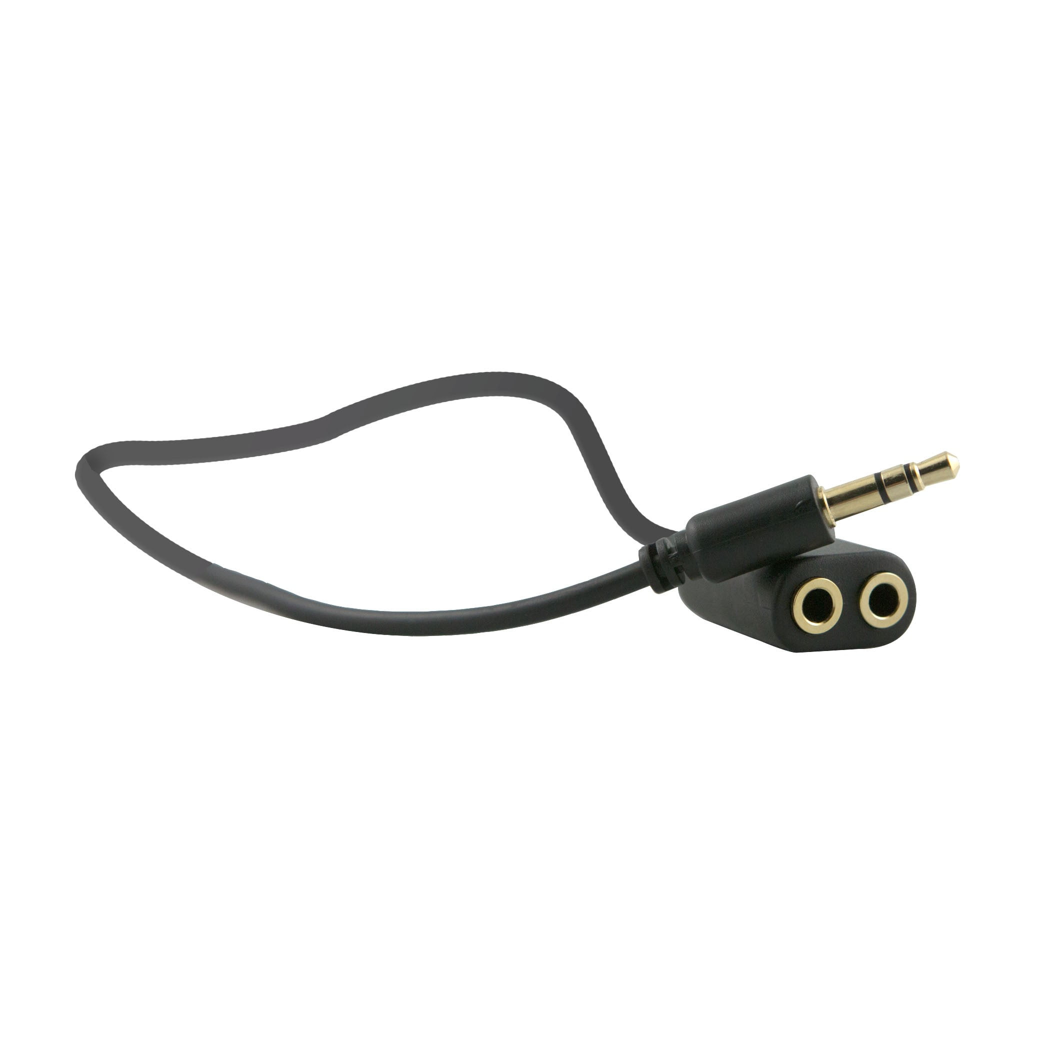 XQISIT Universal Black 3.5mm Headphone Splitter 23496 Walmart Canada