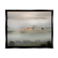 thumbnail image 3 of Stupell Industries Lone Misty Cottage Rural Fields Thick Fog Photograph Jet Black Floating Framed Canvas Print Wall Art, Design by James Dobson, 3 of 5