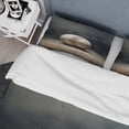 thumbnail image 4 of Designart "Whisper of a Strike" Sports Bedding Covert Set - Sport Baseball White Traditional Bed Set With 1 Sham, 4 of 6