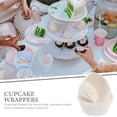 thumbnail image 2 of Paper Cups 100 Pcs Cupcake Liners Oil Set Lining Muffin White, 2 of 6