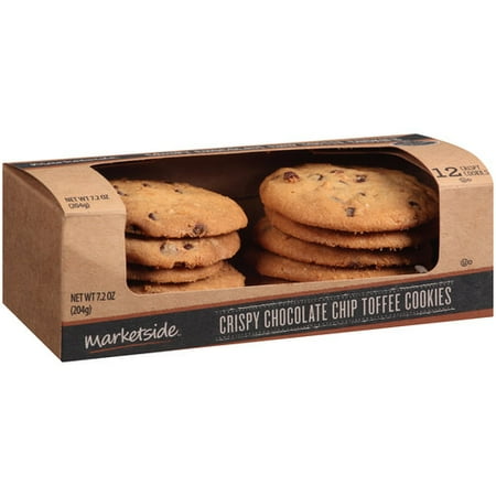 Wal-Mart Stores, Inc. MARKETSIDE, CRISPY CHOCOLATE CHIP TOFFEE COOKIES