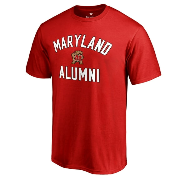 Men's Red Maryland Terrapins Team Alumni T-Shirt