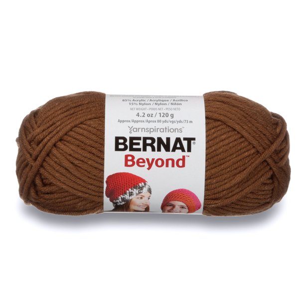 Bernat Beyond Yarn (120G/4.2Oz), Brown