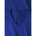 thumbnail image 3 of Ma Croix Mens Premium Heavyweight V-Neck T-Shirts Essential Casual, Up to 5XL, 3 of 6