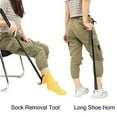 thumbnail image 2 of Langgg 28inch Dressing Stick And Long Handled Shoehorn - Long Handled Dressing Aid, 2 of 9