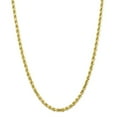 thumbnail image 6 of 10K Yellow Gold 5mm Handmade Diamond Cut Rope Chain 22 Inch, 6 of 6