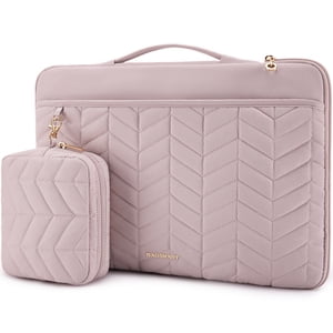 Bagsmart 15-16 Inch Padded Laptop Sleeve, Pink