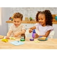 thumbnail image 4 of Little Tikes Creative Chef Peanut Butter & Jelly Kit with Make-It Mix Play Sand, 10 Accessories, Realistic Pretend Play Sandwich Maker, Boys, Girls, Ages 3+, 4 of 10