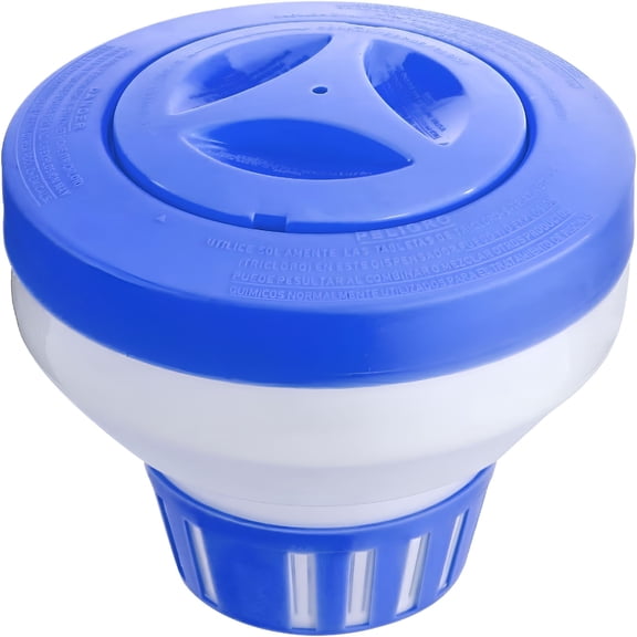 ACDANC 2026 New Floating Pool Chlorine Dispenser,Chlorine Holder Floater with Large Capacity Fits 3 Inch Tablets,Heavy-Duty Thicker Walls,Release Adjustable for Above Ground Pool (Collapsible)