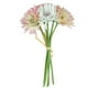thumbnail image 1 of Ramo de flores artificiales Paquete de flores de simulación Paño de ceremonia de boda Decoración floral falsa, Verde púrpura Methold HA7391-06B, 1 of 6