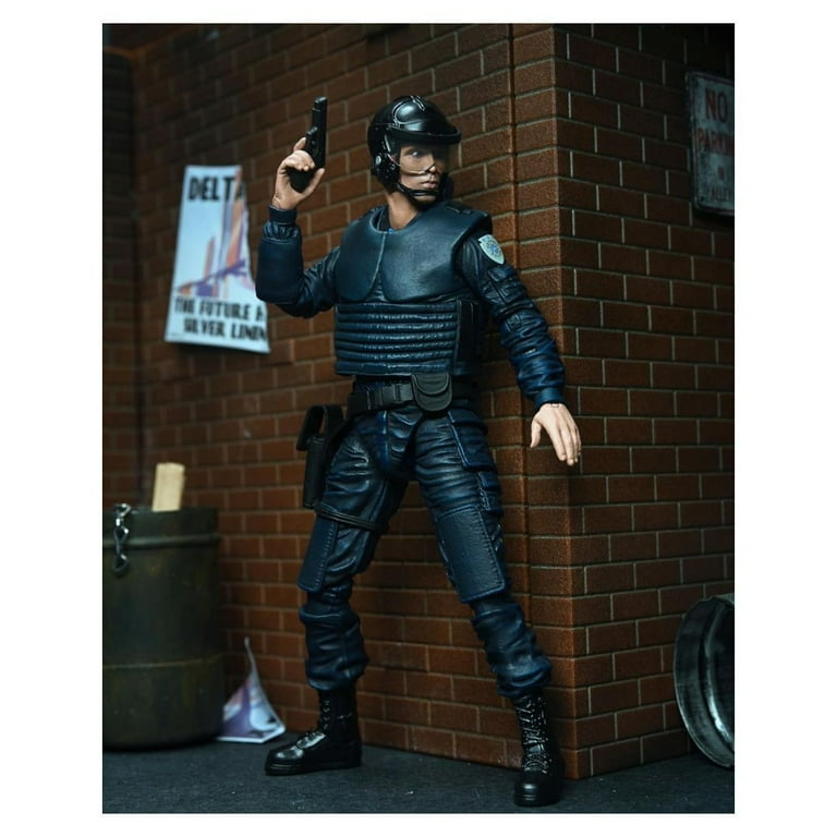 NECA 7-Inch Ultimate Battle-Damaged RoboCop with Chair and