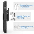 thumbnail image 6 of Armor Kombo Holster Rugged Cover Designed For Apple iphone 13 Pro 6.1"Case Black/Black, 6 of 9