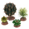 thumbnail image 6 of Succulent Plant Home Ornament Reptile Habitat Decoration Aquarium Fish Terrarium Landscape Decor 1, 6 of 9