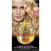 Garnier Olia Oil Powered Permanent Hair Color Kit, 9.03 Light Pearl Blonde