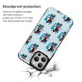 thumbnail image 2 of Funda tipo cartera de Mickey Mouse para iPhone 14 Pro Max con tarjetero, tapa trasera tipo libro de piel sintética con función atril, ranuras para tarjetas, cierre magnético doble, antigolpes., 2 of 5