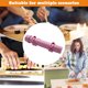 thumbnail image 5 of DIY Sushi Mold Riceball Maker Cilindro casero Onigiri Roller Tools (Rosa) JShteea Libre de BPA, 5 of 7