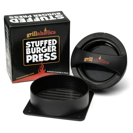 Grillaholics Stuffed Burger Press & Hamburger Patty (Best Hamburger Press Reviews)
