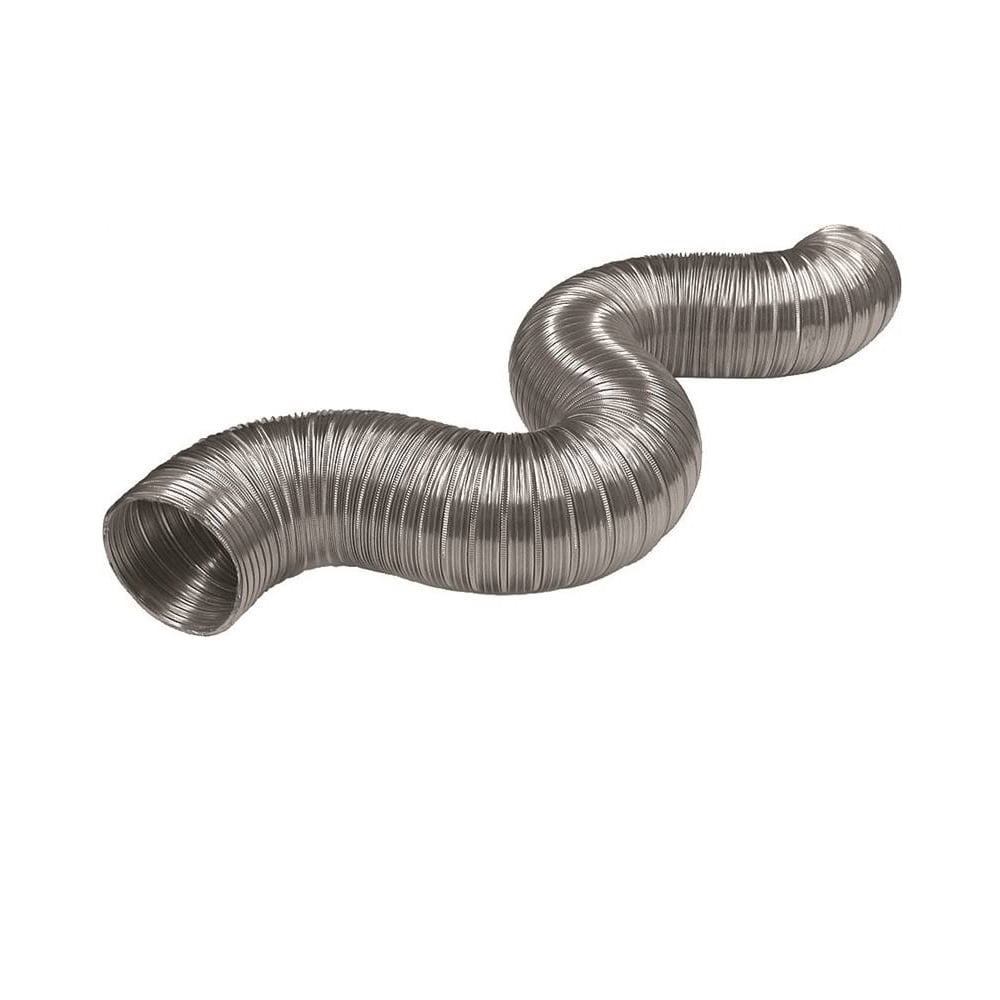 Lambro 304 5-In. x 8-Ft. Flexible Semi-Rigid Aluminum Duct