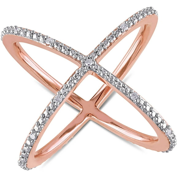 Everly Women's Diamond Rhodium Ring