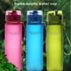 thumbnail image 5 of Soidarity Taza de agua de 560ml de gran capacidad, cuerda anticaída, taza de leche de jugo de plástico, sello de viaje, tazas esmeriladas para la Ropa Deportiva, Zapatos Azul Soidarity  OD028674-03, 5 of 6