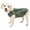 Green, variant on Pet Life ® Active 'Racerbark' 4-Way-Stretch Yoga Fitness Dog T-Shirt Tank Top