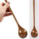 thumbnail image 5 of Cucharas para Mezclar de Madera de 6 Piezas, Cucharas para Servir de Sopa de Cocina, Cucharas de Cocina de Manejar para Cocina, Agitar, Servir, Cocinar, 5 of 5