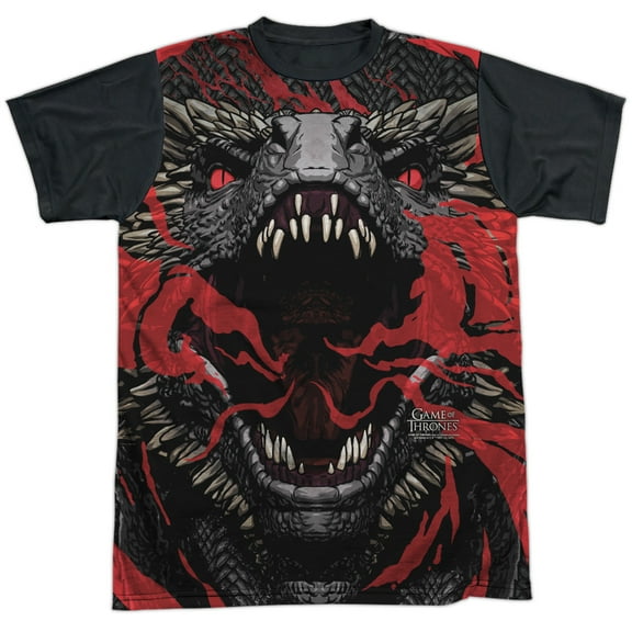 Game of Thrones Dragons Unisex Adult Halloween Costume Sublimated T Shirt